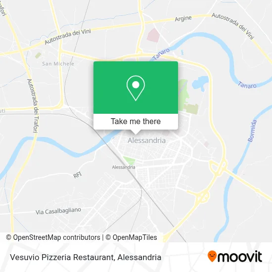 Vesuvio Pizzeria Restaurant map