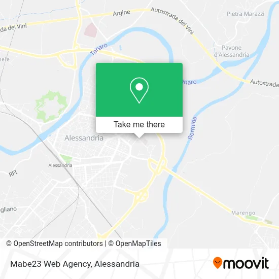 Mabe23 Web Agency map