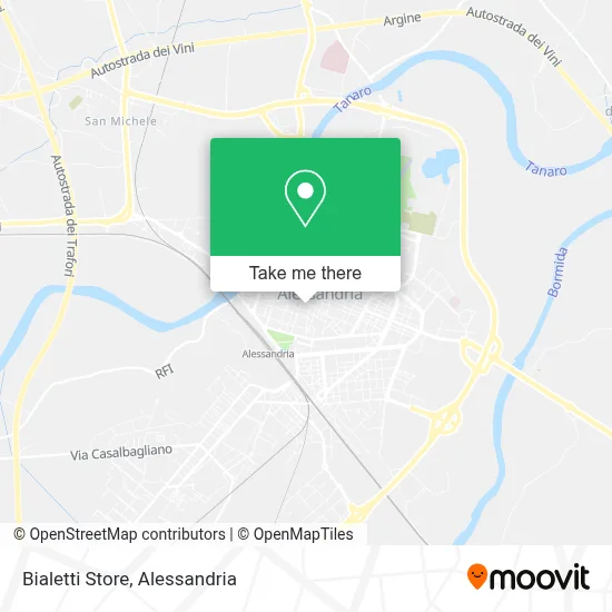 Bialetti Store map