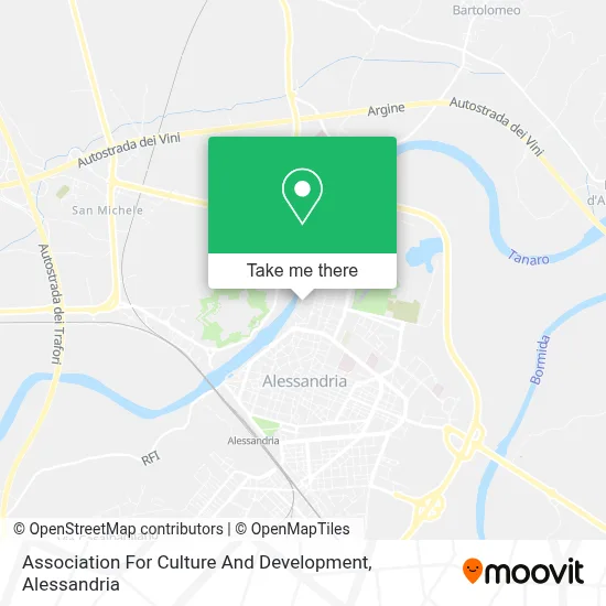 Association For Culture And Development map