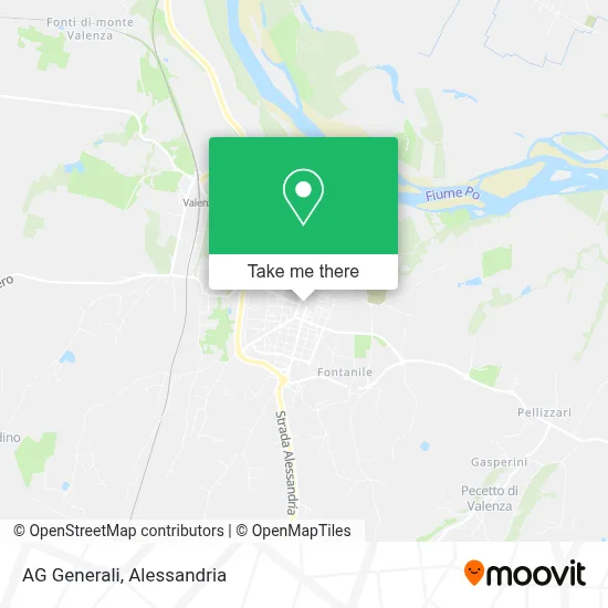 AG Generali map