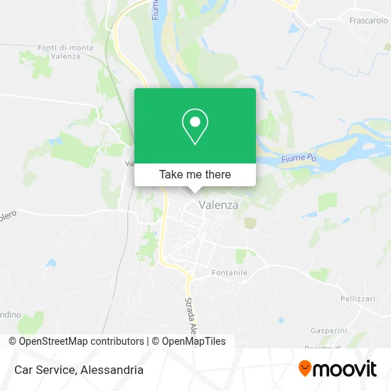 Car Service map