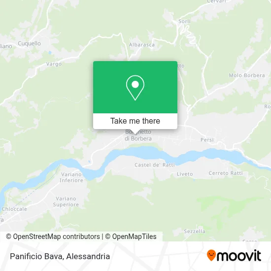Panificio Bava map