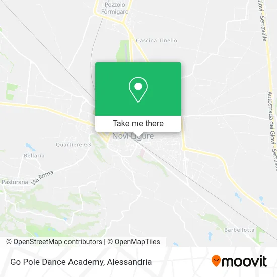 Go Pole Dance Academy map