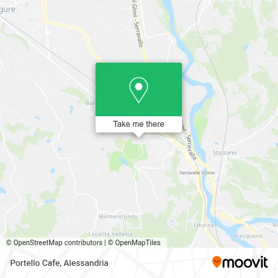 Portello Cafe map