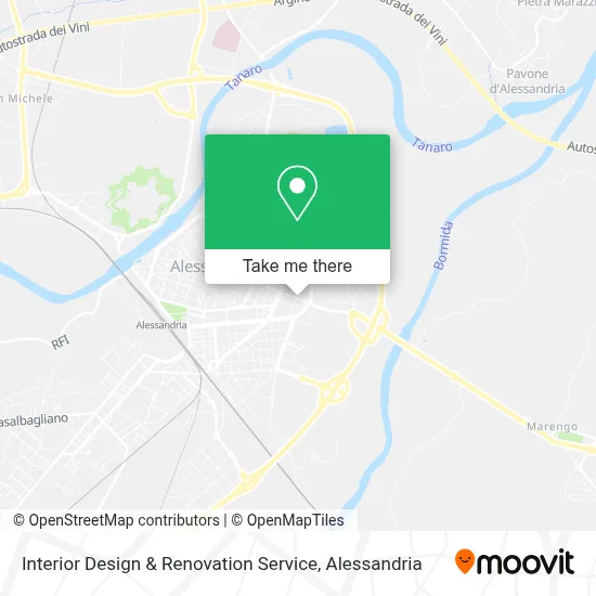 Interior Design & Renovation Service map