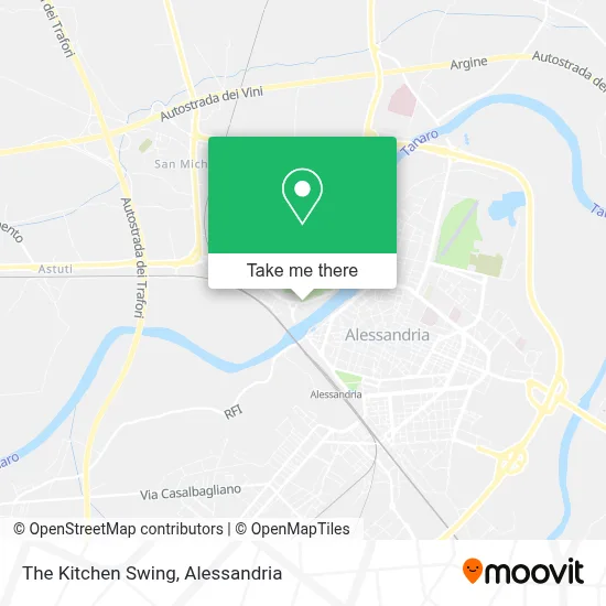 The Kitchen Swing map