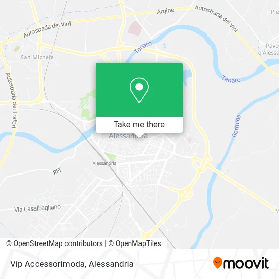 Vip Accessorimoda map