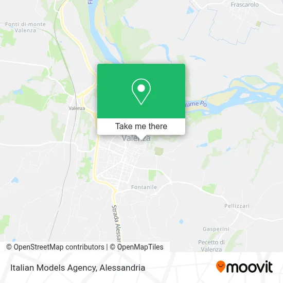 Italian Models Agency map