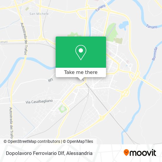 Dopolavoro Ferroviario Dlf map