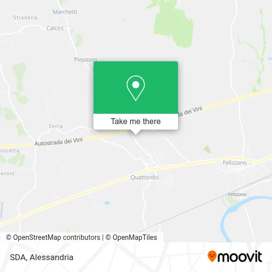 SDA map