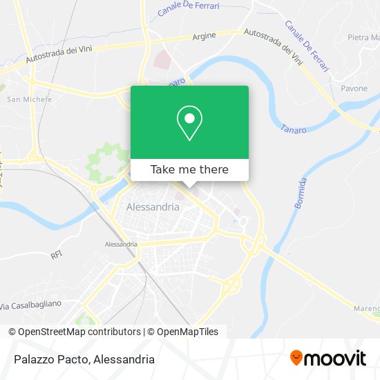 Palazzo Pacto map