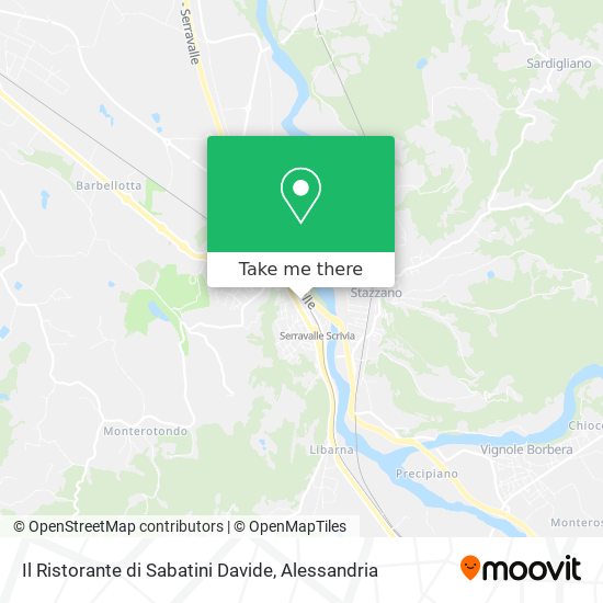 Il Ristorante di Sabatini Davide map