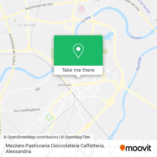 Mezzaro Pasticceria Cioccolateria Caffetteria map