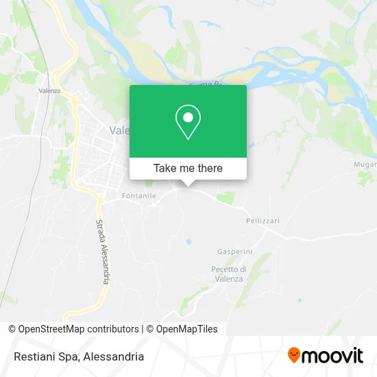Restiani Spa map