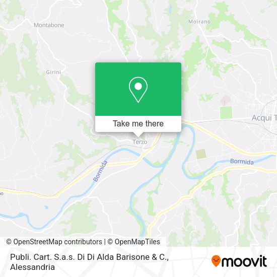 Publi. Cart. S.a.s. Di Di Alda Barisone & C. map
