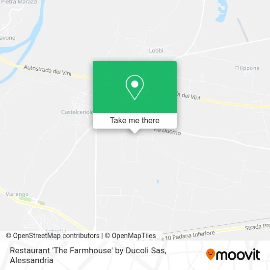 Restaurant 'The Farmhouse' by Ducoli Sas map