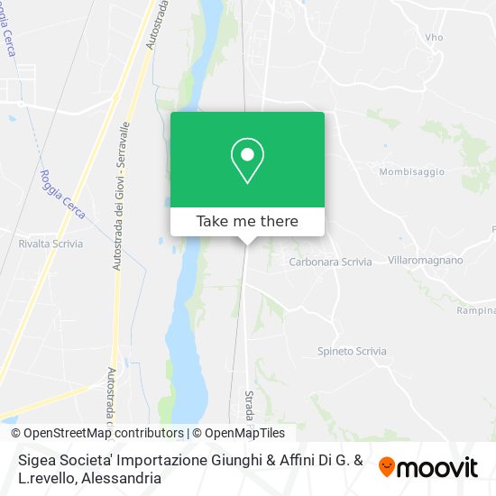 Sigea Societa' Importazione Giunghi & Affini Di G. & L.revello map