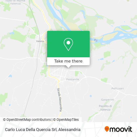 Carlo Luca Della Quercia Srl map