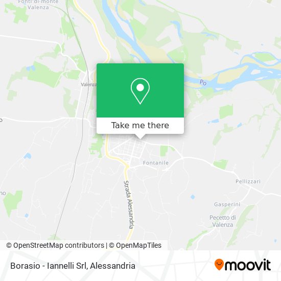 Borasio - Iannelli Srl map