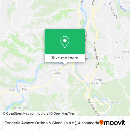 Fonderia Avanzo Ottimo & Gianni (s.n.c.) map