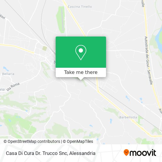 Casa Di Cura Dr. Trucco Snc map