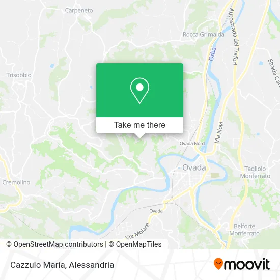 Cazzulo Maria map