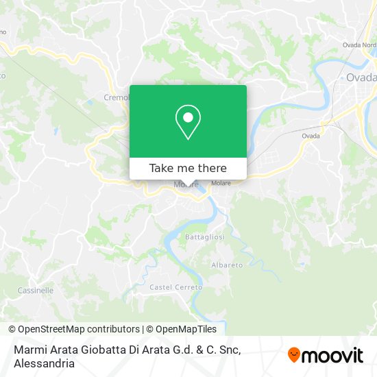 Marmi Arata Giobatta Di Arata G.d. & C. Snc map