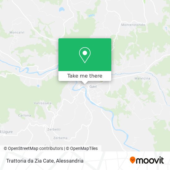 Trattoria da Zia Cate map