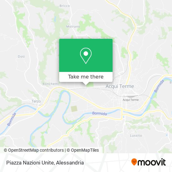 Piazza Nazioni Unite map