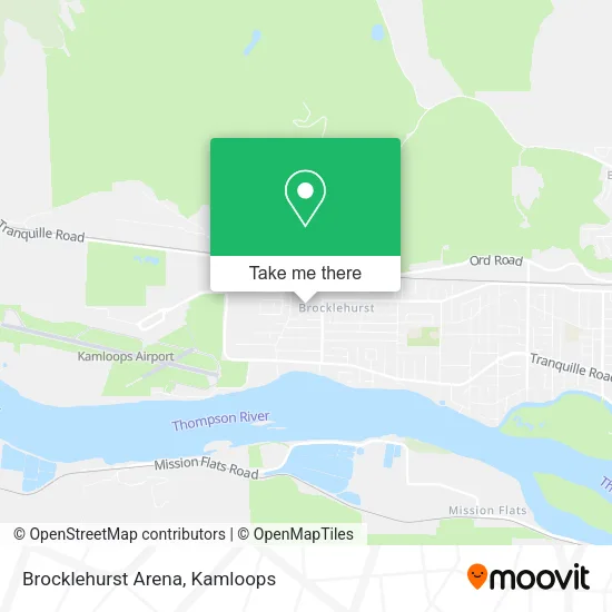 Brocklehurst Arena map