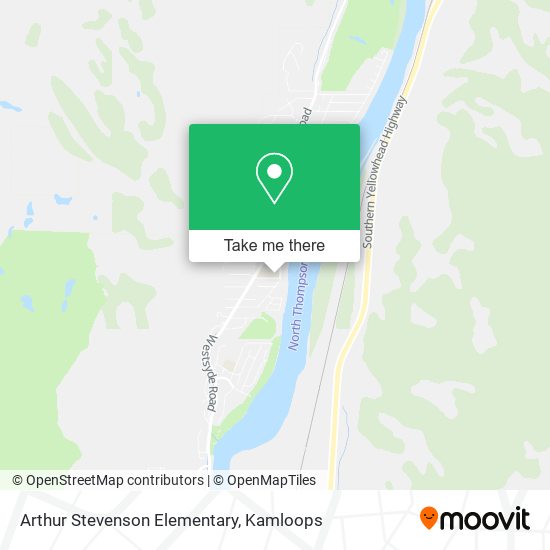 Arthur Stevenson Elementary map