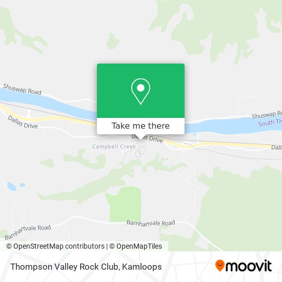 Thompson Valley Rock Club plan