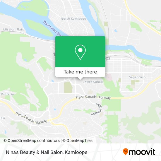 Nina's Beauty & Nail Salon map