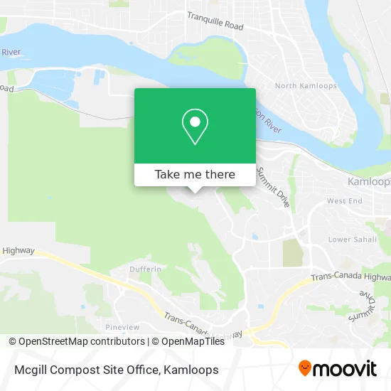Mcgill Compost Site Office map