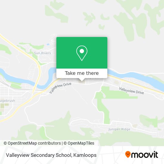 Valleyview Secondary School map