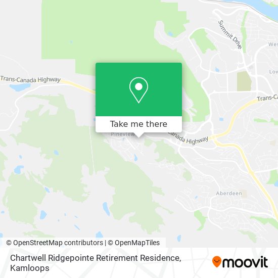 Chartwell Ridgepointe Retirement Residence plan