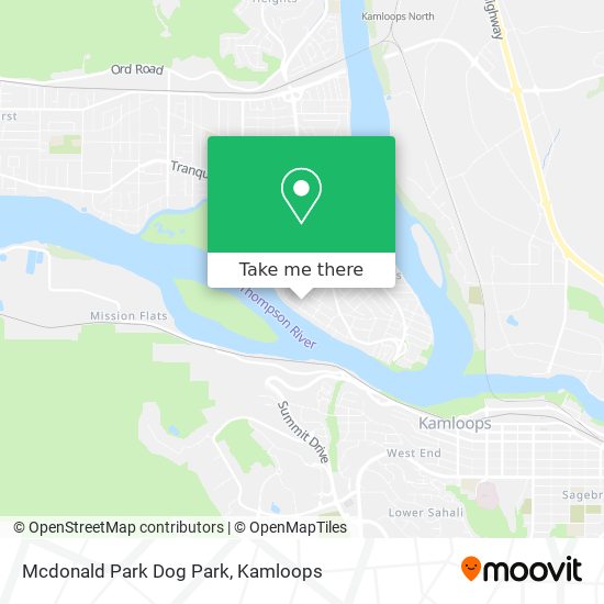 Mcdonald Park Dog Park plan