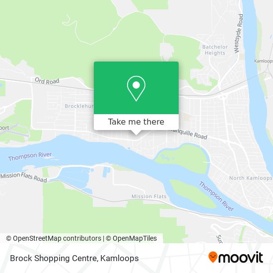 Brock Shopping Centre plan