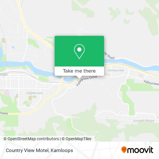 Country View Motel map
