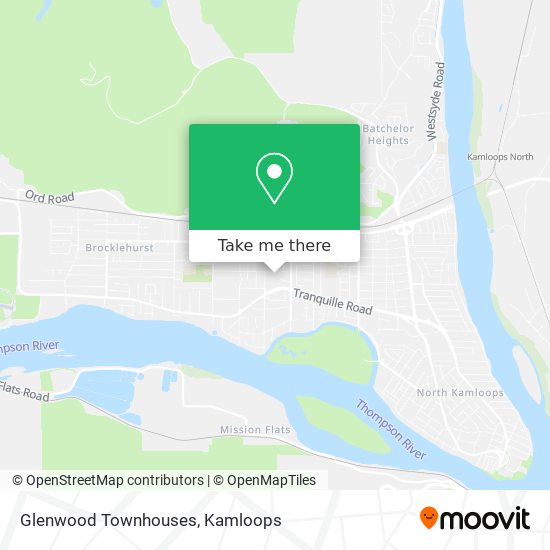 Glenwood Townhouses map