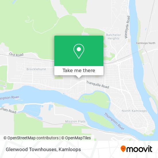 Glenwood Townhouses map