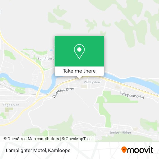 Lamplighter Motel map