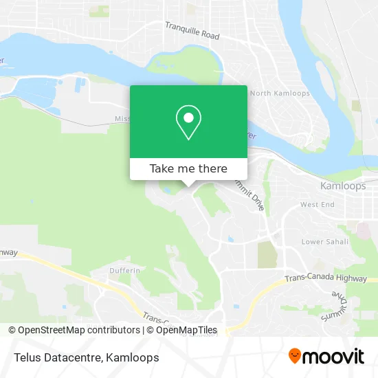 Telus Datacentre map