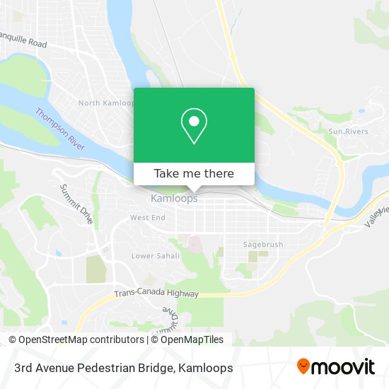 3rd Avenue Pedestrian Bridge plan