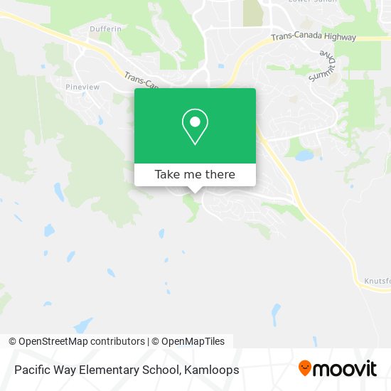 Pacific Way Elementary School map