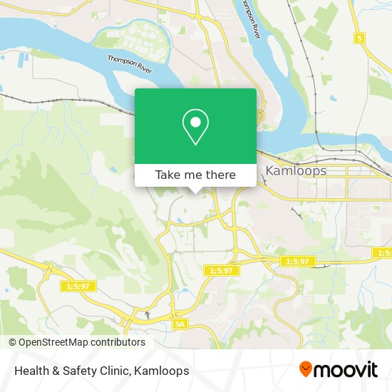 Health & Safety Clinic map