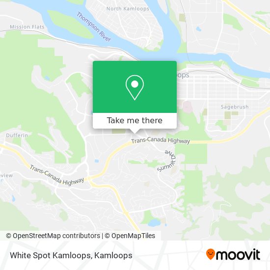 White Spot Kamloops plan