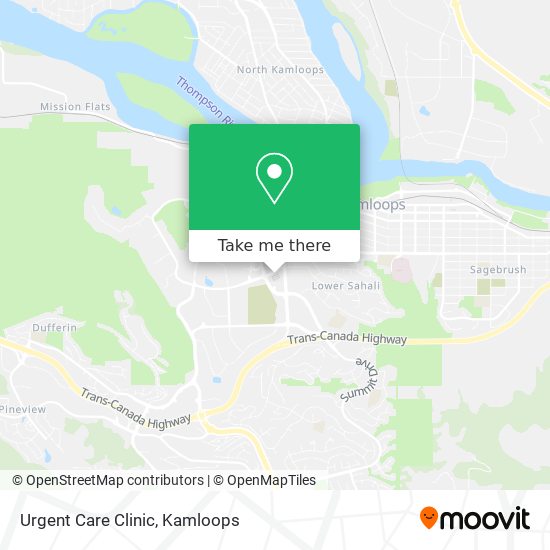 Urgent Care Clinic map