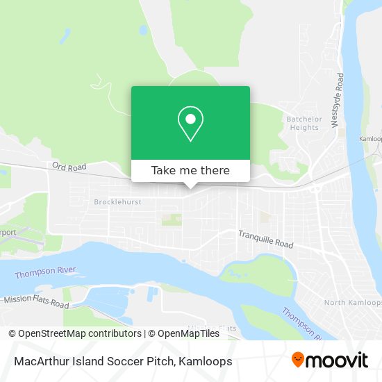 MacArthur Island Soccer Pitch plan